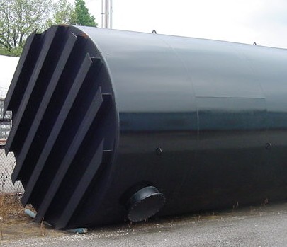 25,000 Gallon Vertical Tank with I-Beams