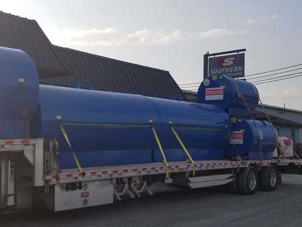 (3) 2000 AND (4) 550 GAL DOUBLE WALL FLAMESHIELD TANKS